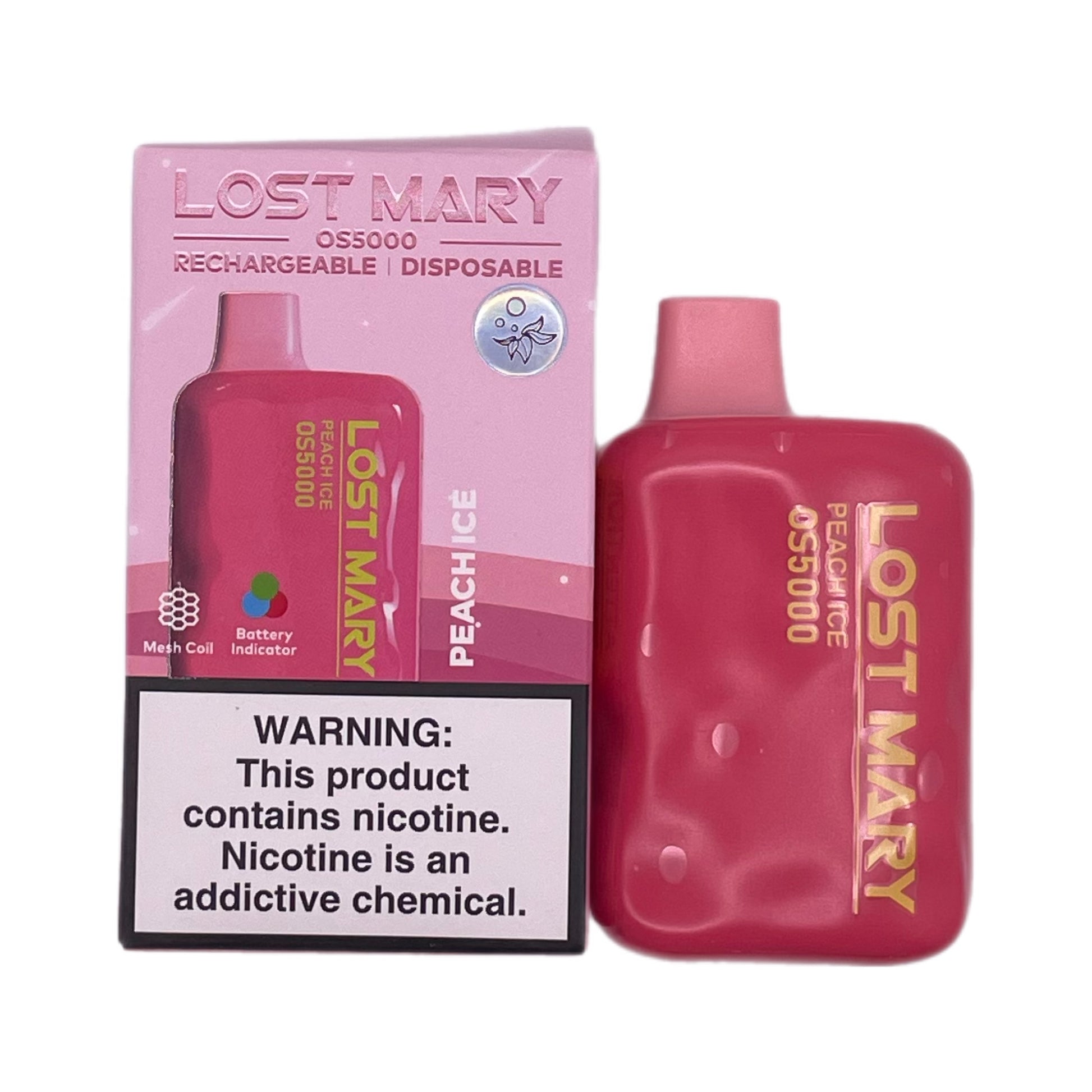 Buy Lost Mary OS5000 Clear Flavor Disposable